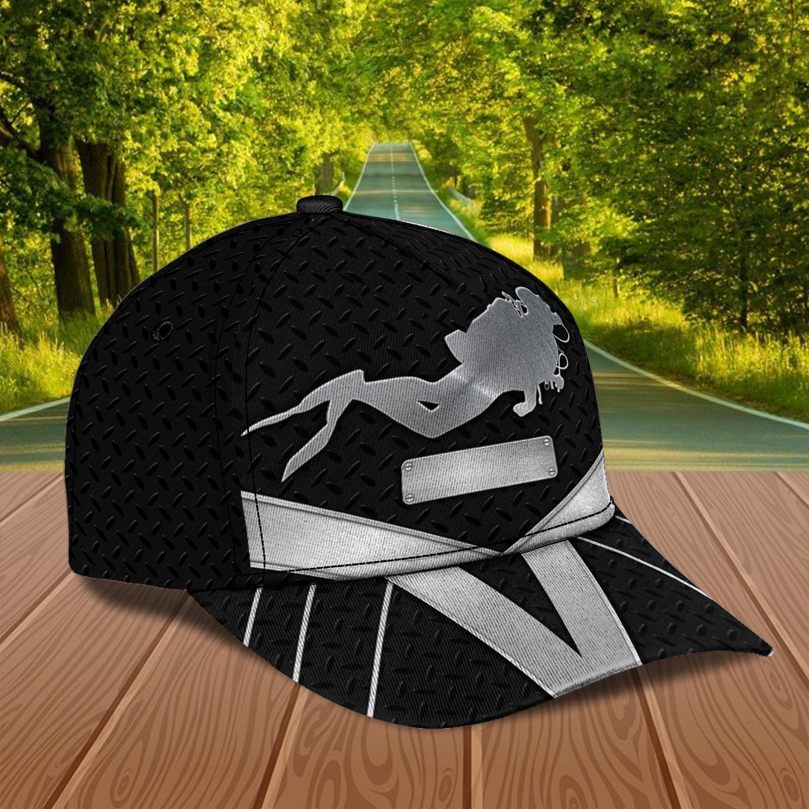 Personalized Scuba Diving Classic Cap, Personalized Gift for Scuba Diving Lovers, Scuba Live Trucker Hats Custom Hats Gifts For Men & Women