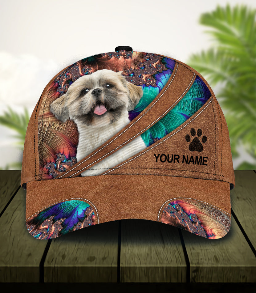 Personalized Shihtzu Classic Cap, Gift for Shihtzu Lovers Trucker Hats Custom Hats Gifts For Men & Women