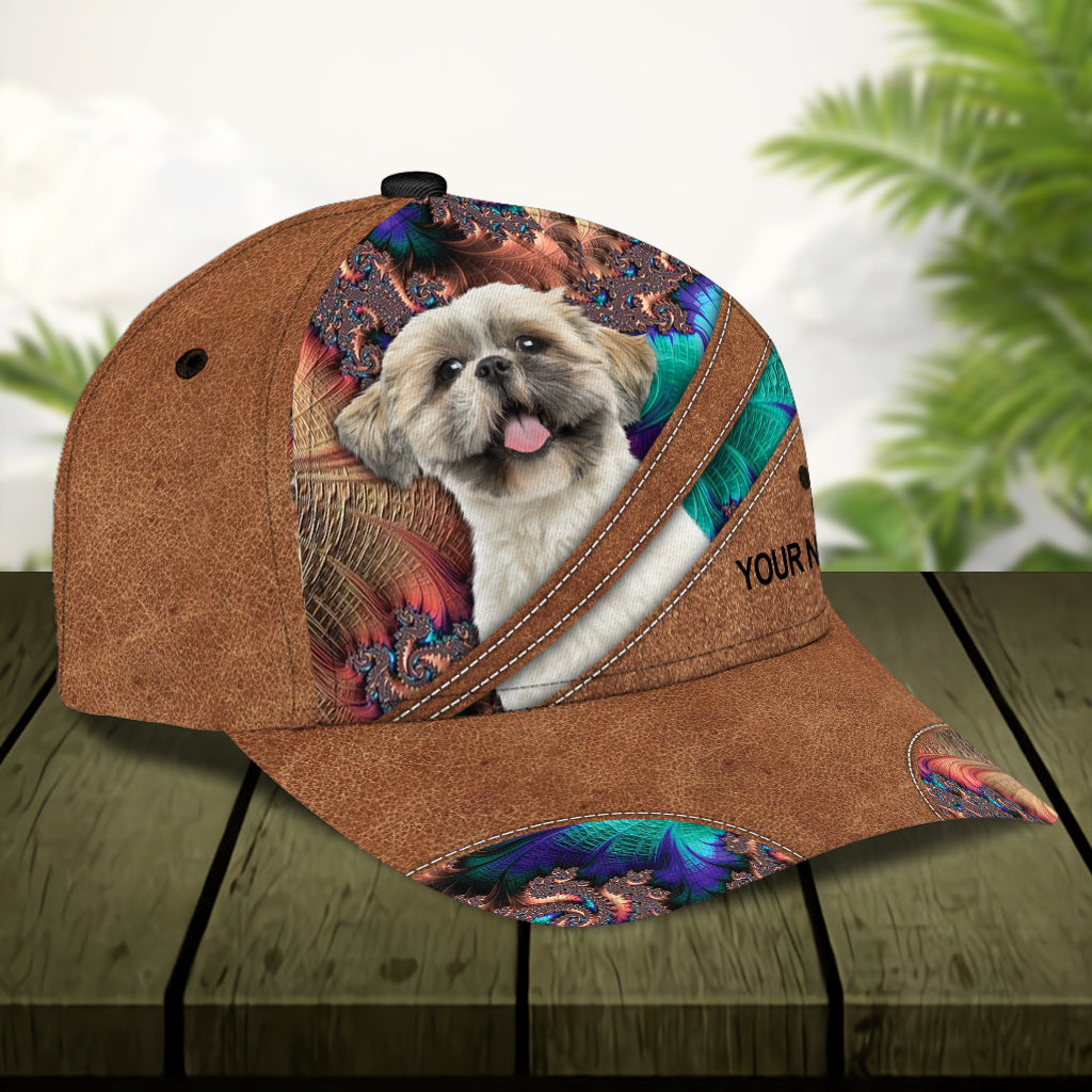 Personalized Shihtzu Classic Cap, Gift for Shihtzu Lovers Trucker Hats Custom Hats Gifts For Men & Women