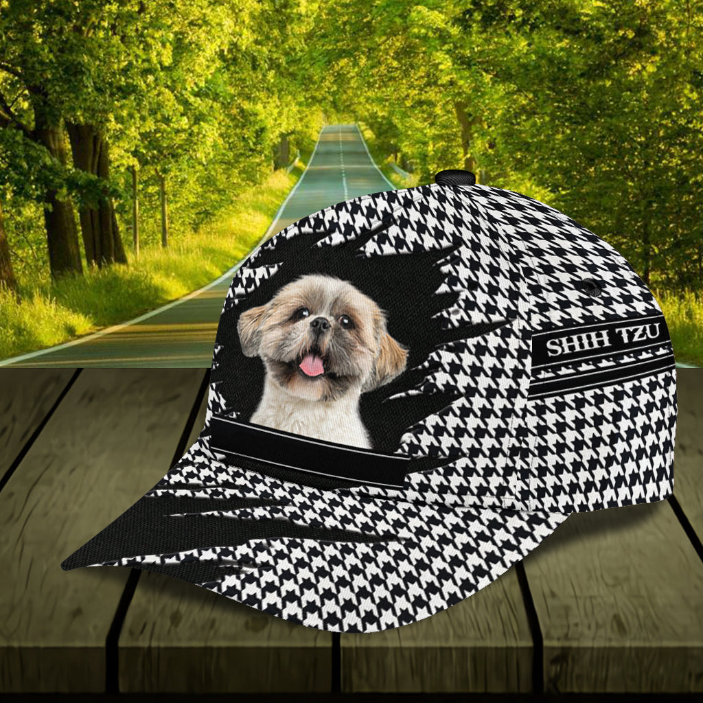 Personalized Shihtzu Classic Cap, Gift for Shihtzu Lovers Trucker Hats Custom Hats Gifts For Men & Women
