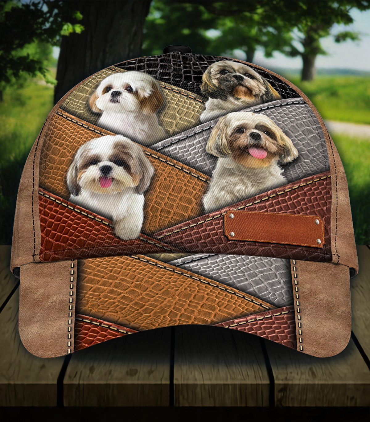 Personalized Shihtzu Classic Cap, Gift for Shihtzu Lovers Trucker Hats Custom Hats Gifts For Men & Women