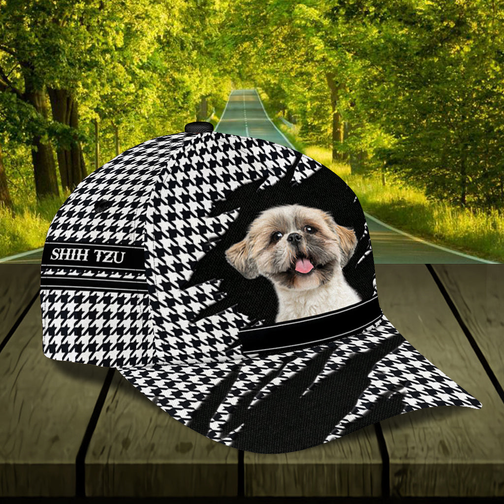 Personalized Shihtzu Classic Cap, Gift for Shihtzu Lovers Trucker Hats Custom Hats Gifts For Men & Women