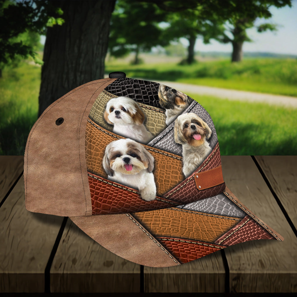 Personalized Shihtzu Classic Cap, Gift for Shihtzu Lovers Trucker Hats Custom Hats Gifts For Men & Women