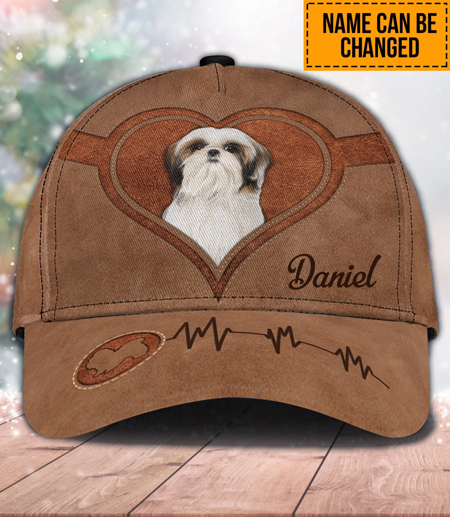 Personalized Shihtzu Classic Cap, Gift for Shihtzu Lovers Trucker Hats Custom Hats Gifts For Men & Women