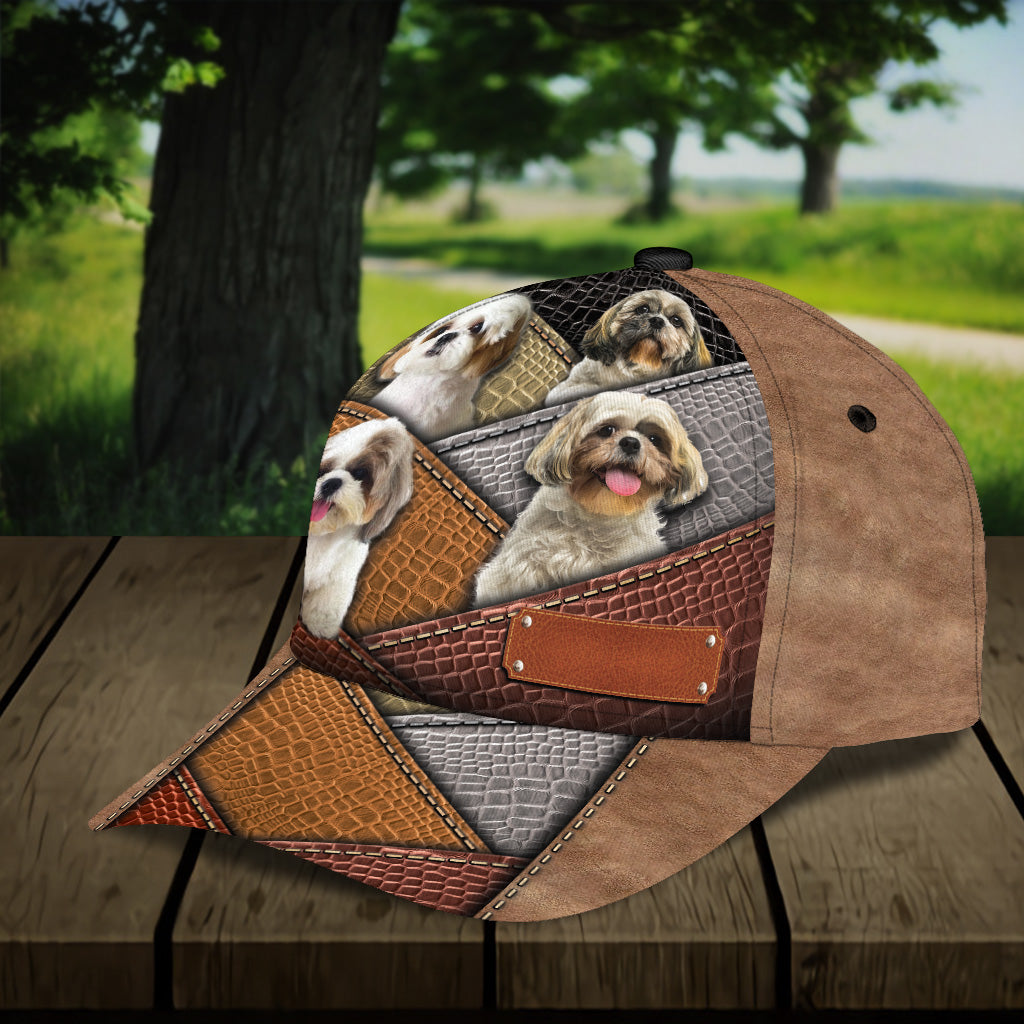 Personalized Shihtzu Classic Cap, Gift for Shihtzu Lovers Trucker Hats Custom Hats Gifts For Men & Women