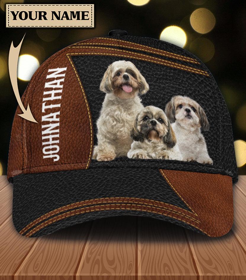 Personalized Shihtzu Classic Cap, Personalized Gift for Shihtzu Lovers Trucker Hats Custom Hats Gifts For Men & Women