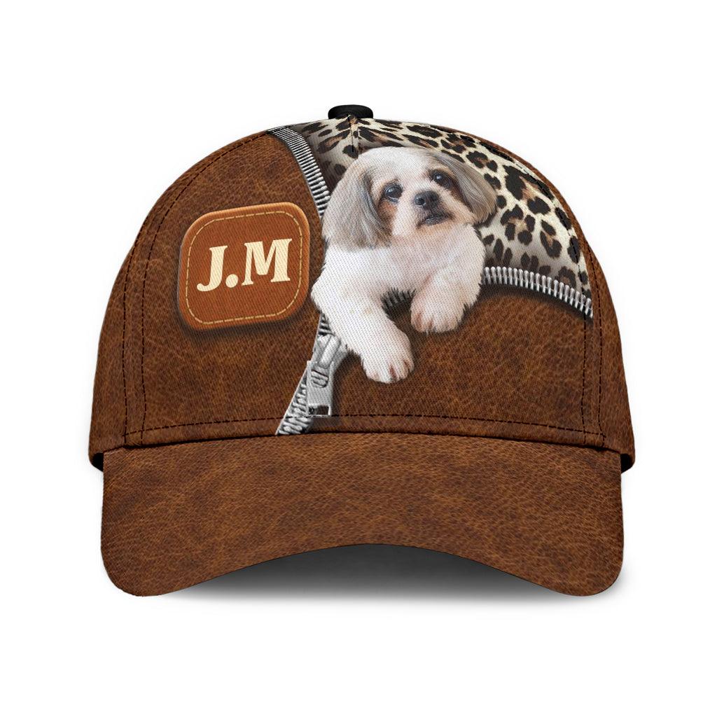 Personalized Shihtzu Classic Cap, Personalized Gift for Shihtzu Lovers Trucker Hats Custom Hats Gifts For Men & Women