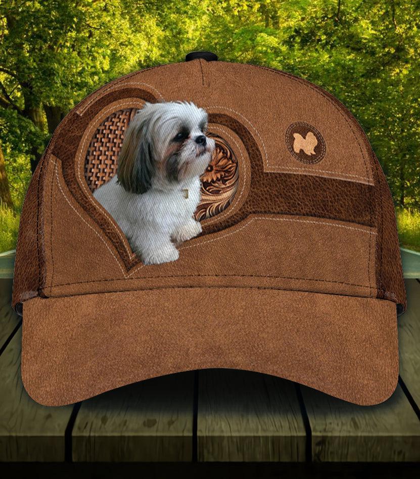 Personalized Shihtzu Classic Cap, Personalized Gift for Shihtzu Lovers Trucker Hats Custom Hats Gifts For Men & Women