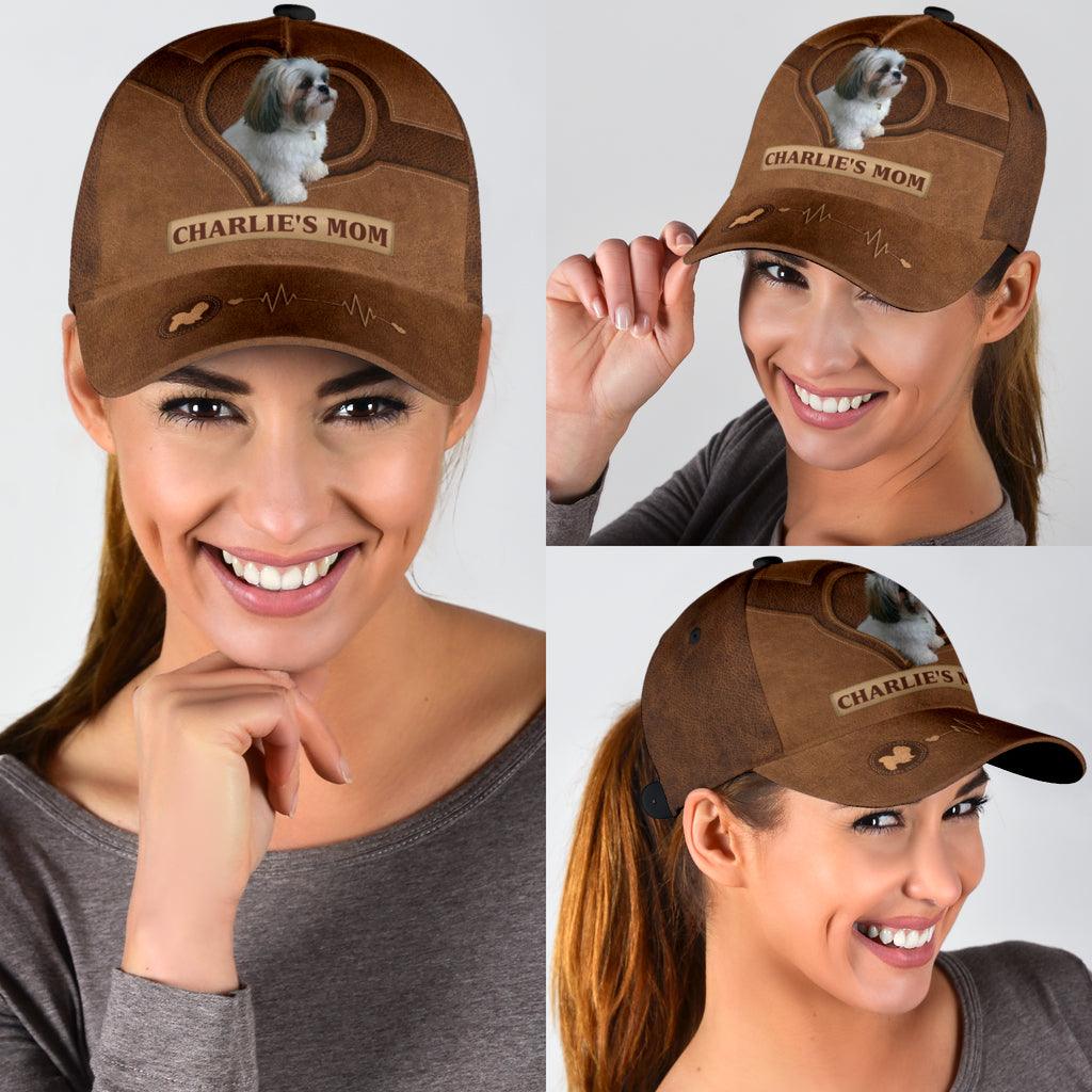 Personalized Shihtzu Classic Cap, Personalized Gift for Shihtzu Lovers Trucker Hats Custom Hats Gifts For Men & Women