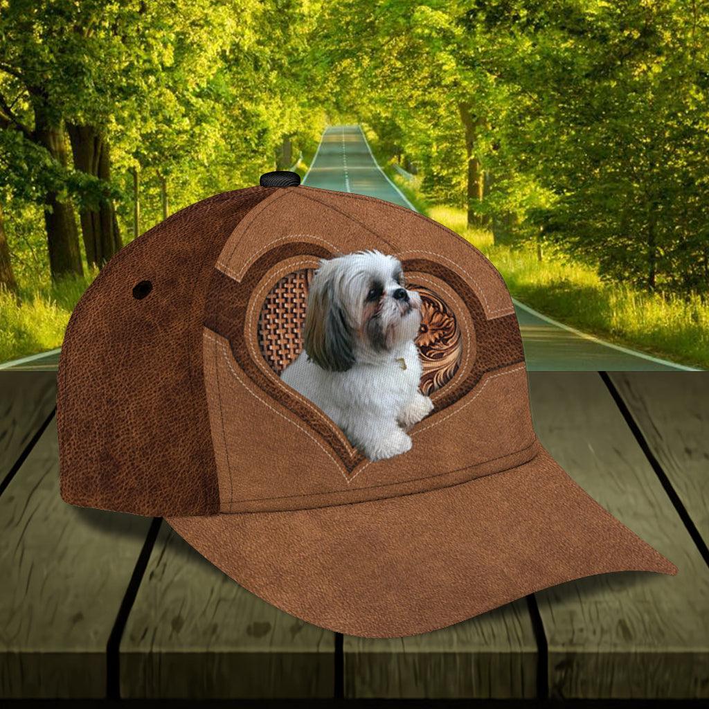 Personalized Shihtzu Classic Cap, Personalized Gift for Shihtzu Lovers Trucker Hats Custom Hats Gifts For Men & Women