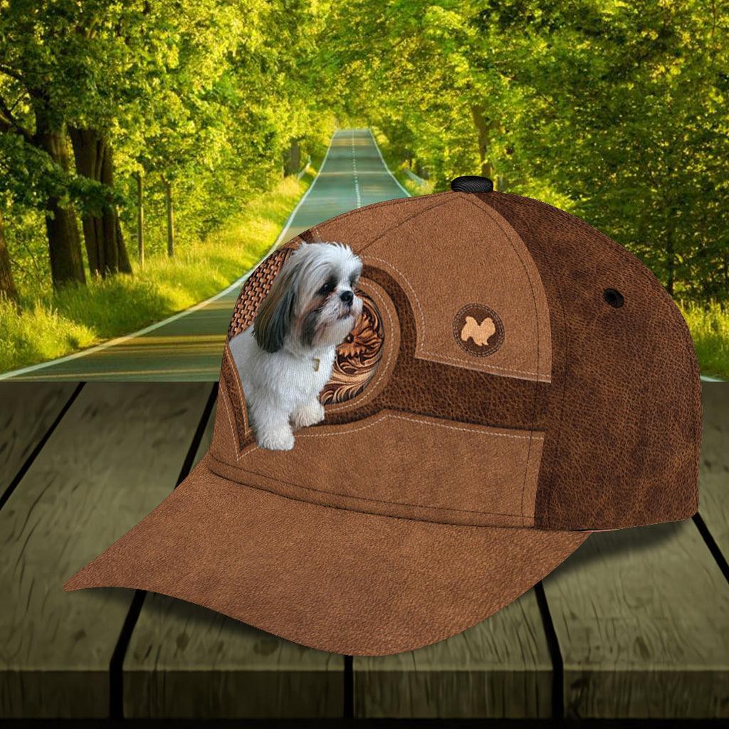 Personalized Shihtzu Classic Cap, Personalized Gift for Shihtzu Lovers Trucker Hats Custom Hats Gifts For Men & Women