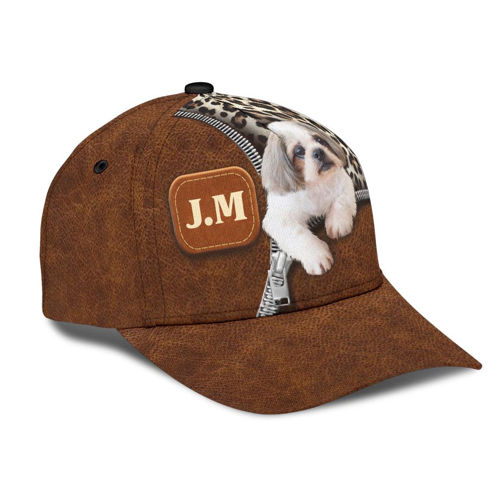 Personalized Shihtzu Classic Cap, Personalized Gift for Shihtzu Lovers Trucker Hats Custom Hats Gifts For Men & Women