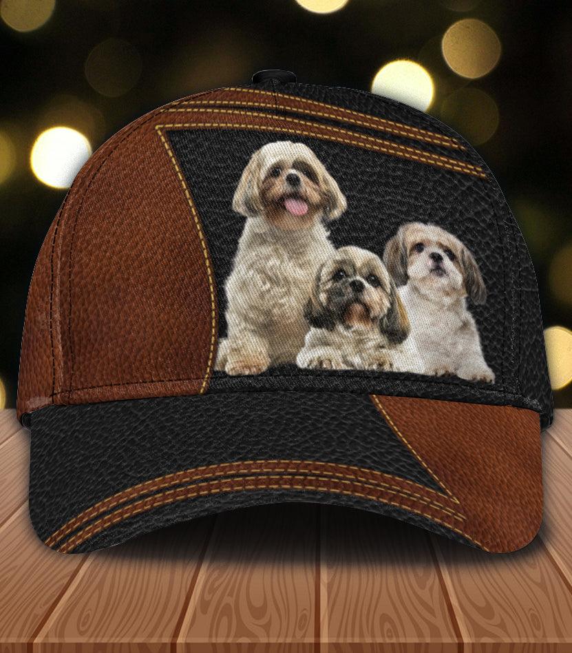 Personalized Shihtzu Classic Cap, Personalized Gift for Shihtzu Lovers Trucker Hats Custom Hats Gifts For Men & Women