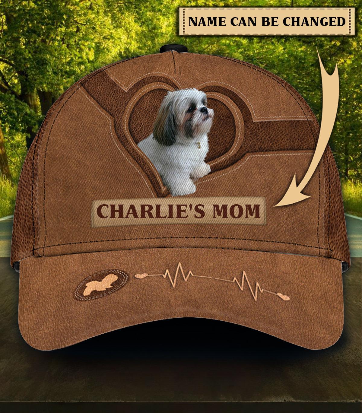 Personalized Shihtzu Classic Cap, Personalized Gift for Shihtzu Lovers Trucker Hats Custom Hats Gifts For Men & Women