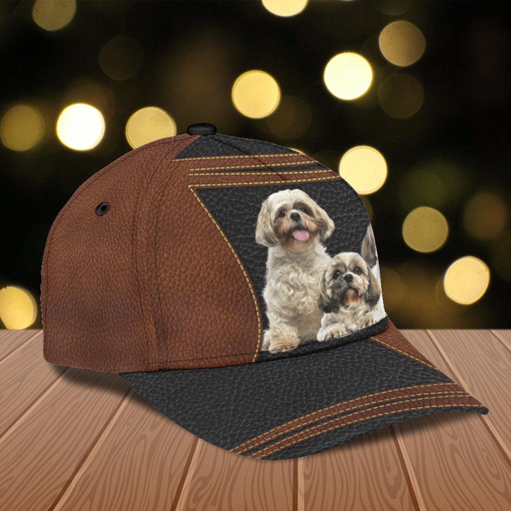 Personalized Shihtzu Classic Cap, Personalized Gift for Shihtzu Lovers Trucker Hats Custom Hats Gifts For Men & Women