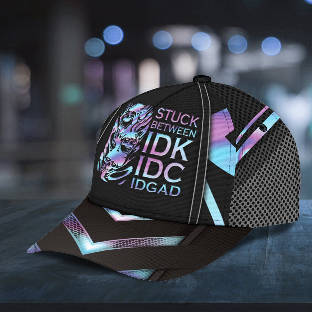 Personalized Skull Classic Cap, Gift for Skull Lovers Trucker Hats Custom Hats Gifts For Men & Women