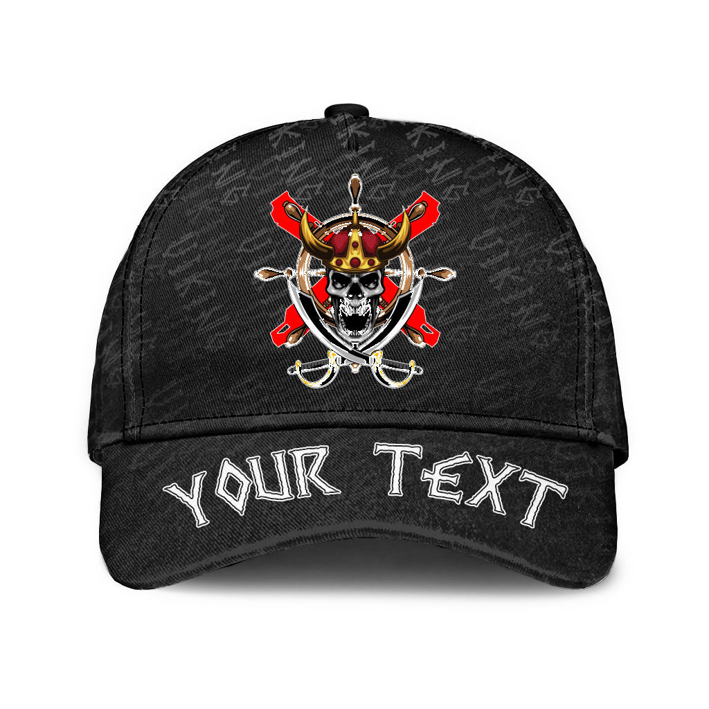 Personalized Skull Warrior Emblem Classic Cap 3D Baseball Caps Trucker Hats Custom Hats Gifts For Men & Women