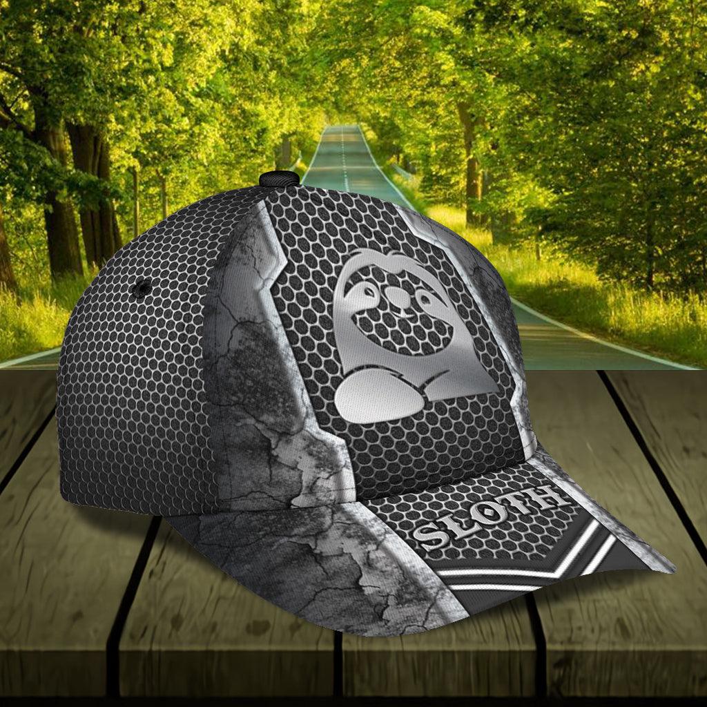 Personalized Sloth Classic Cap, Personalized Gift for Sloth Lovers Trucker Hats Custom Hats Gifts For Men & Women