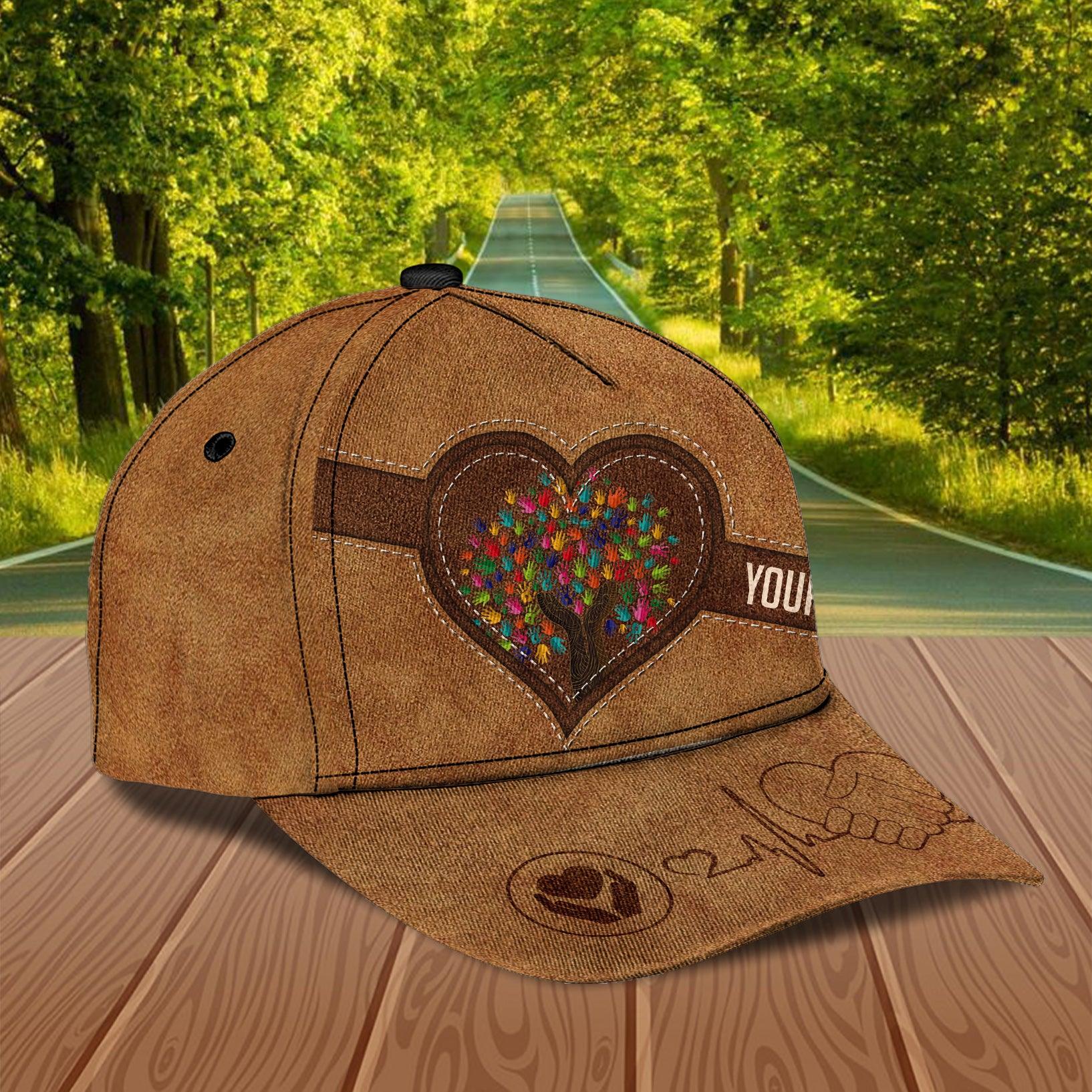 Personalized Social Worker Classic Cap Trucker Hats Custom Hats Gifts For Men & Women