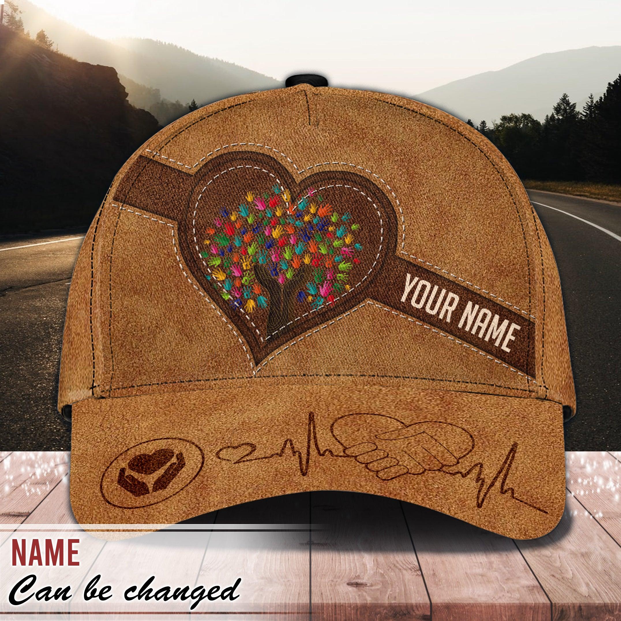 Personalized Social Worker Classic Cap Trucker Hats Custom Hats Gifts For Men & Women