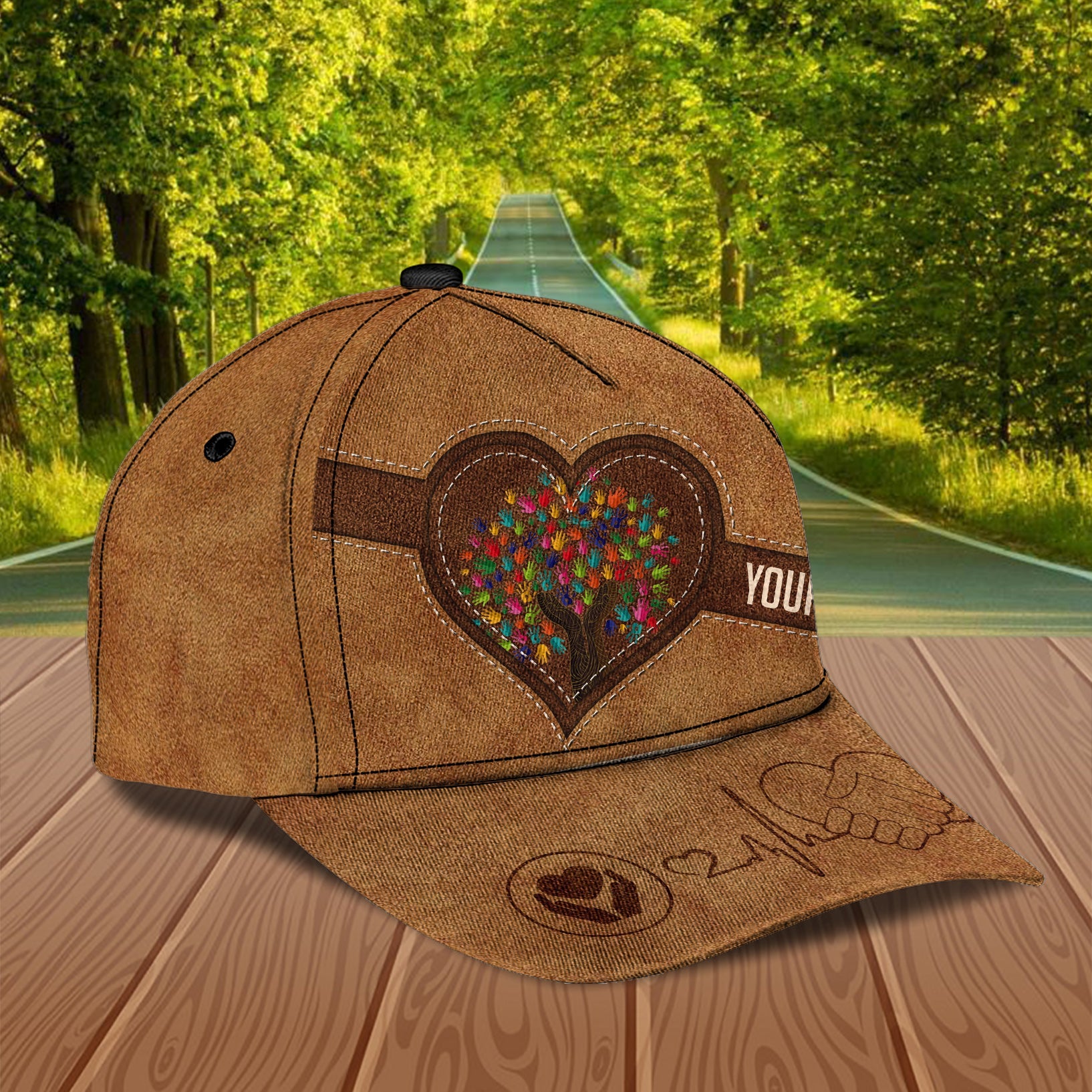 Personalized Social Worker Classic Cap Trucker Hats Custom Hats Gifts For Men & Women