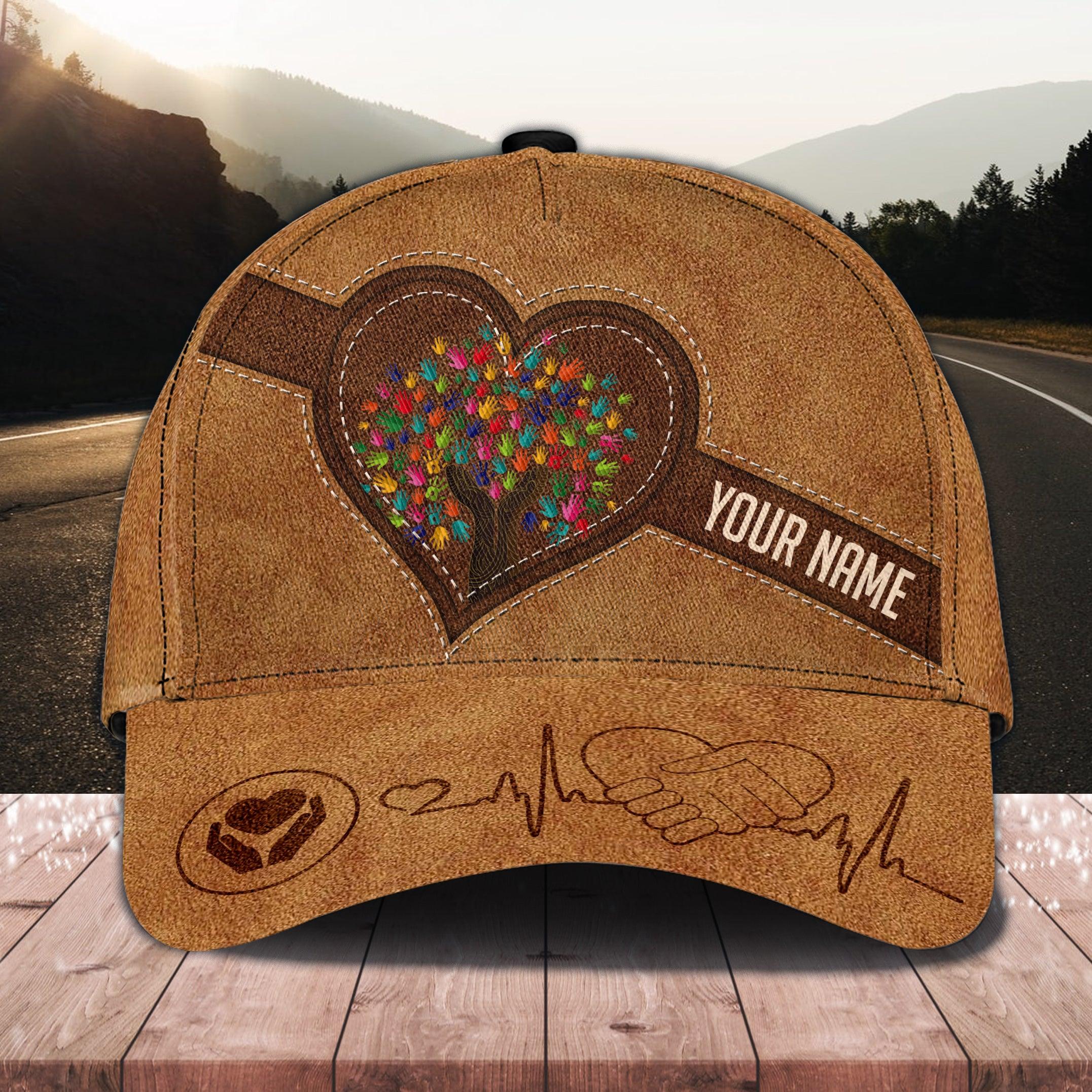 Personalized Social Worker Classic Cap Trucker Hats Custom Hats Gifts For Men & Women