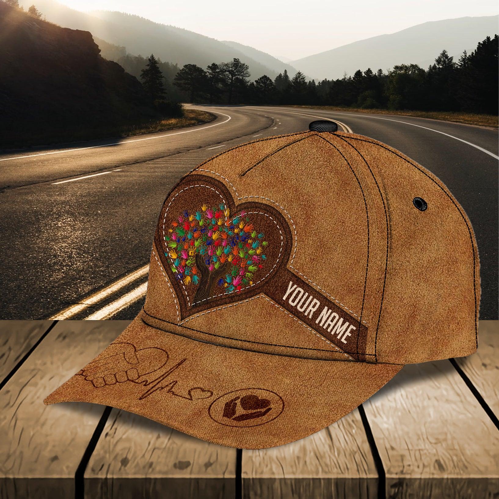 Personalized Social Worker Classic Cap Trucker Hats Custom Hats Gifts For Men & Women