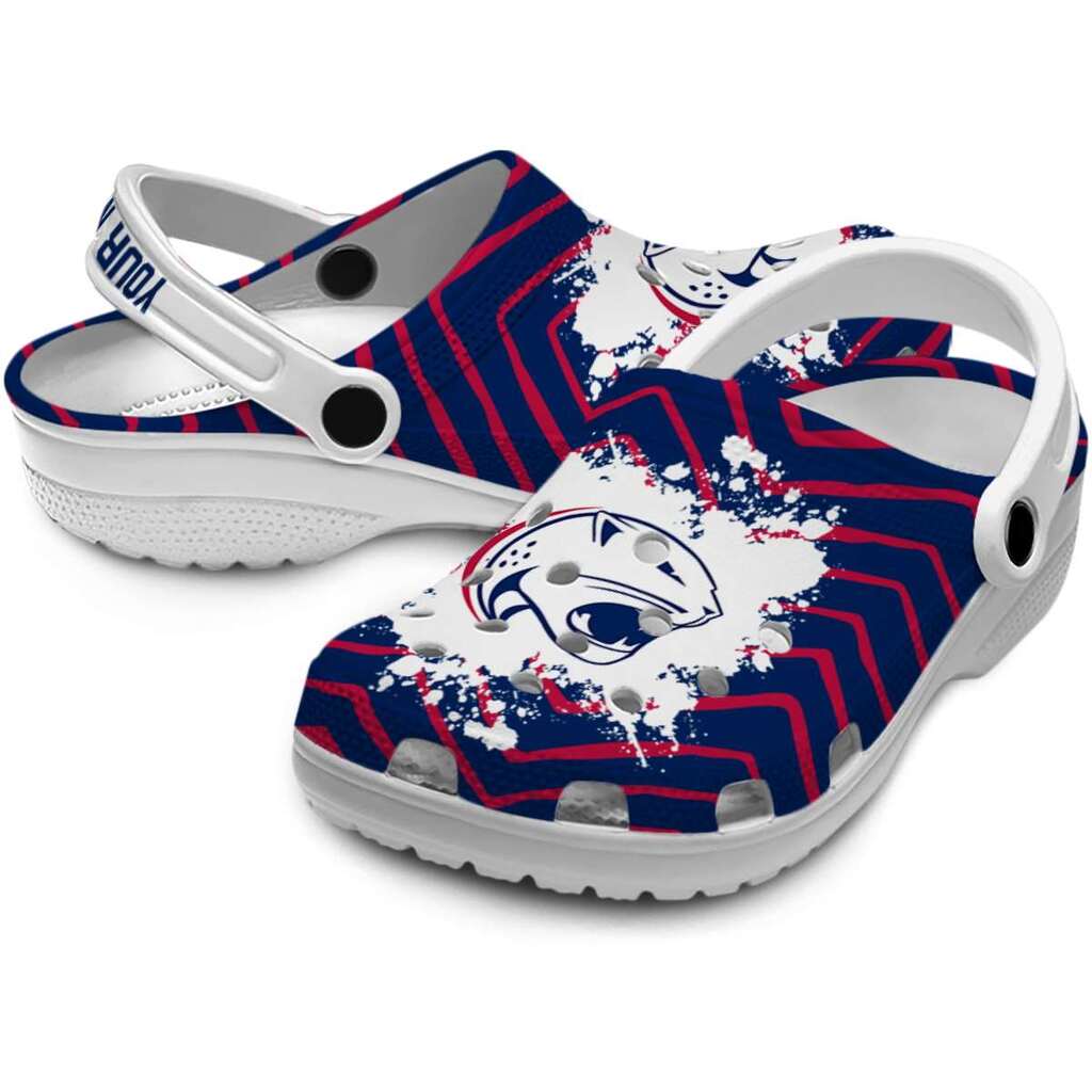 Personalized South Alabama Jaguars Zigzag Paint Burst ClogTVC1801794 - Image 3