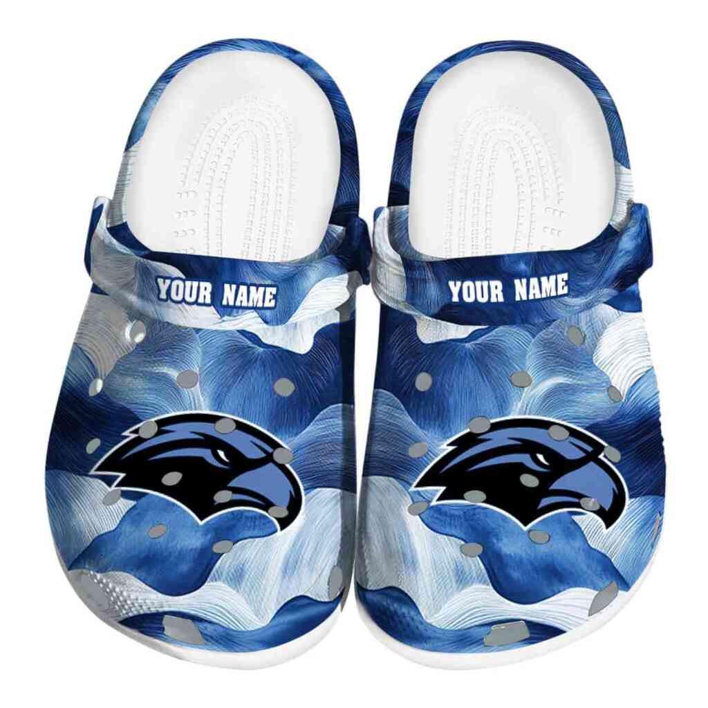 Personalized Southern Miss Golden Eagles Ocean Waves ClogTVC1801704