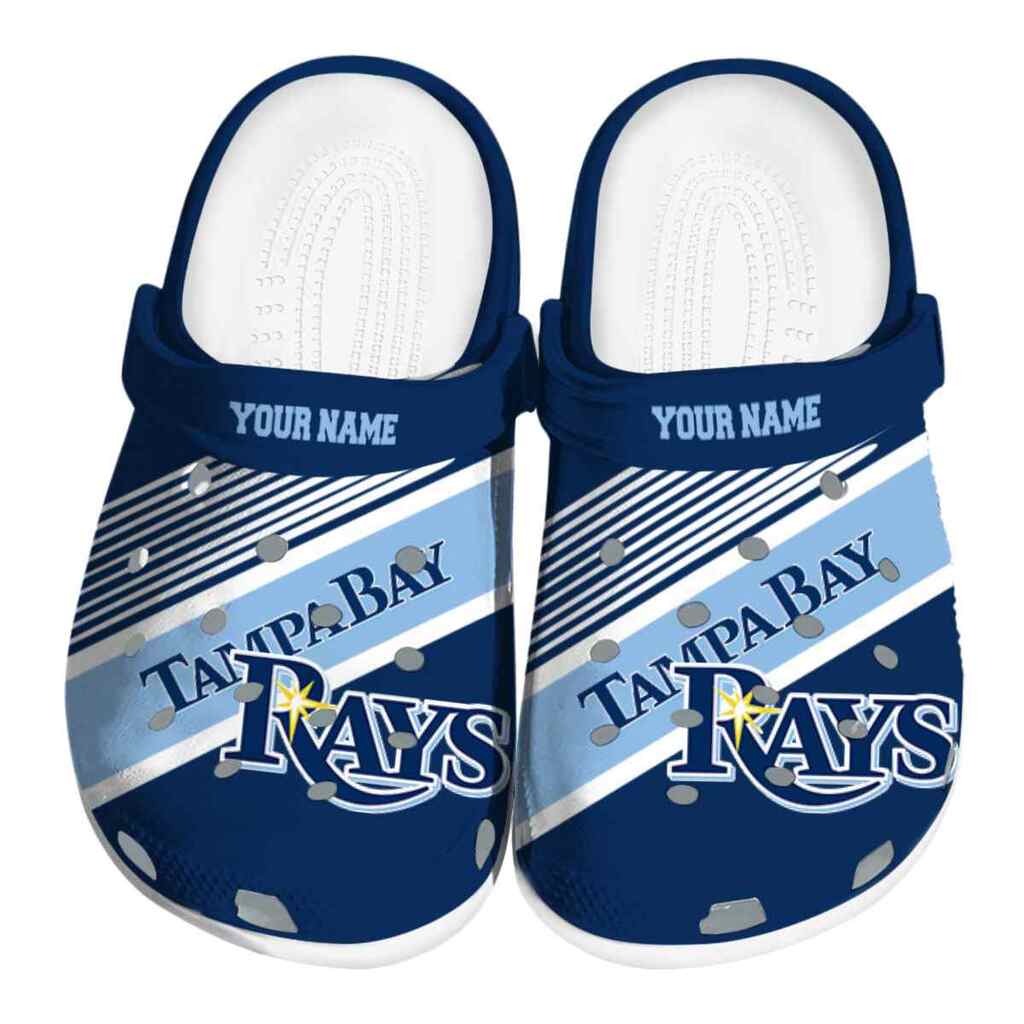 Personalized Tampa Bay Rays Vibrant Dual-Tone ClogTVC180167