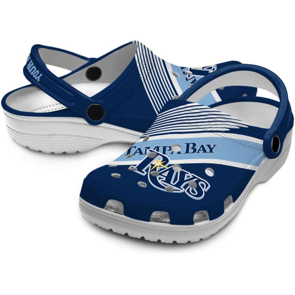 Personalized Tampa Bay Rays Vibrant Dual-Tone ClogTVC180167 - Image 3