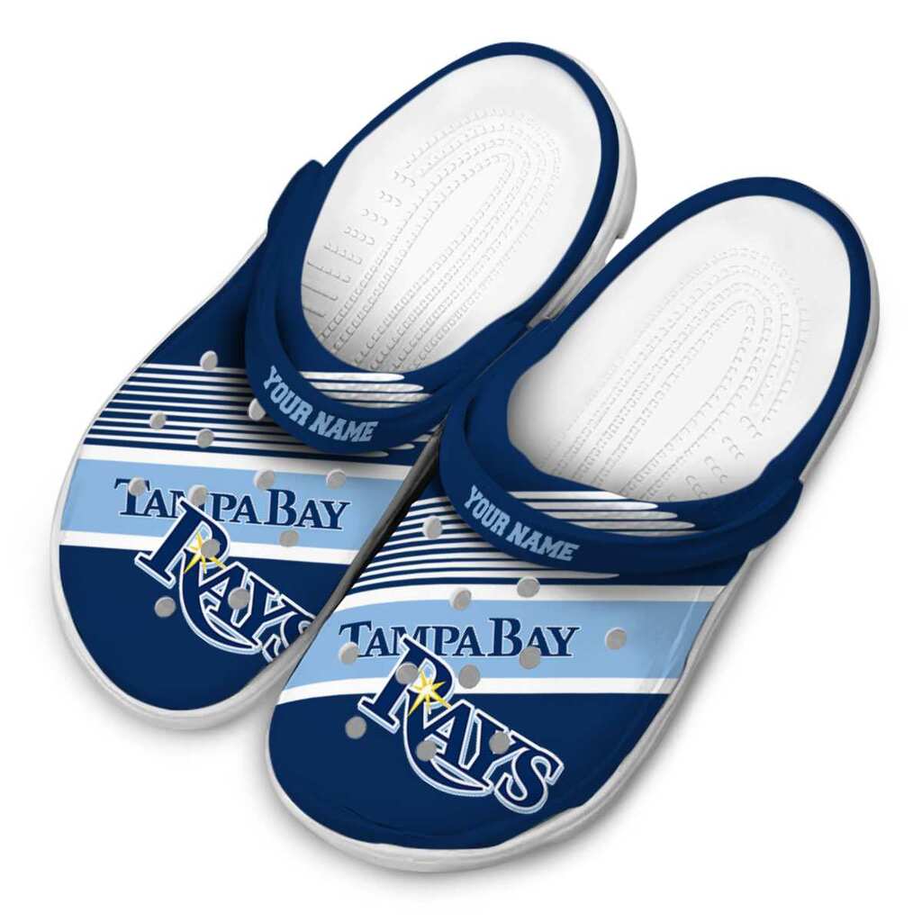 Personalized Tampa Bay Rays Vibrant Dual-Tone ClogTVC180167 - Image 4