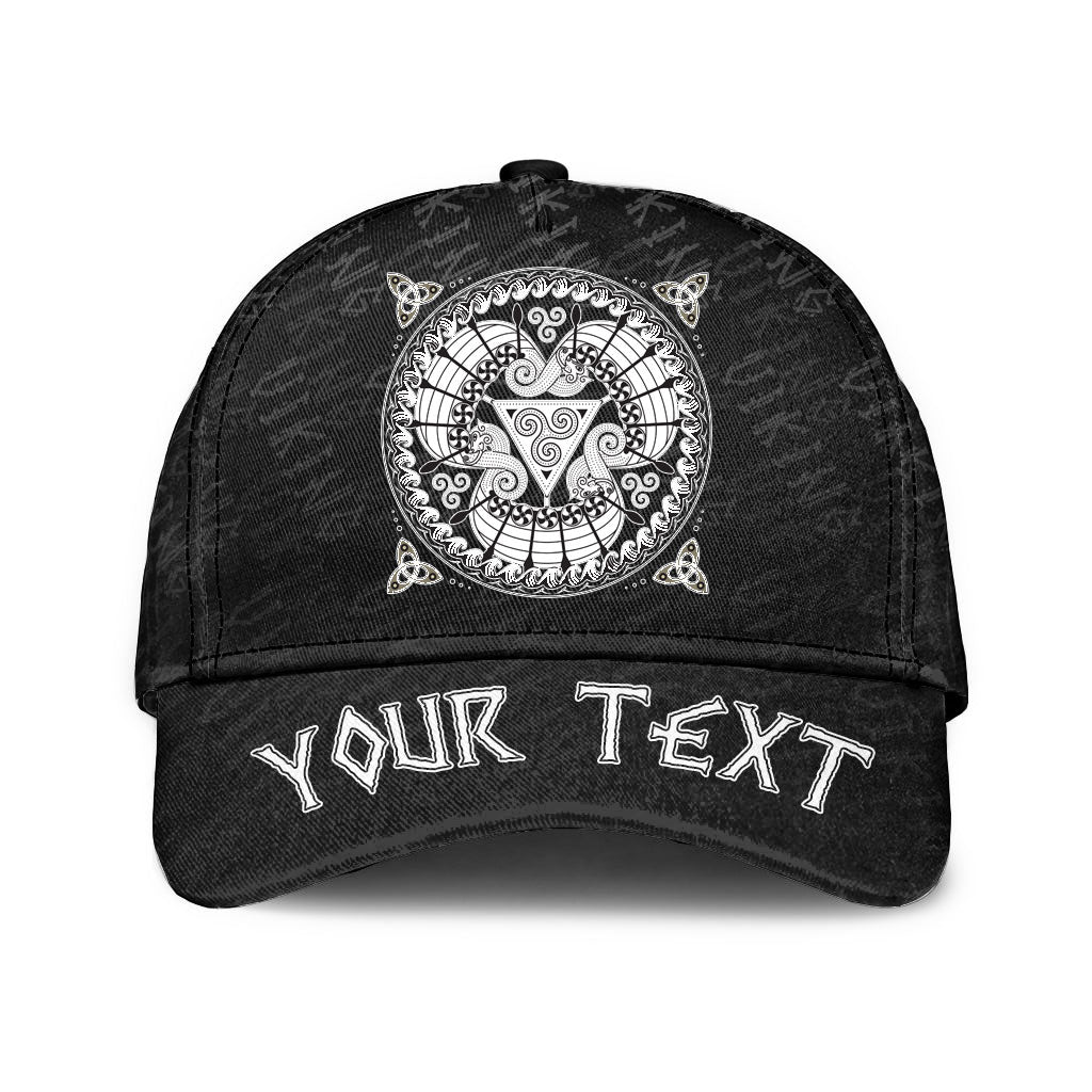 Personalized The Three Scandinavian Ships Drakkar Classic Cap 3D Baseball Caps Trucker Hats Custom Hats Gifts For Men & Women