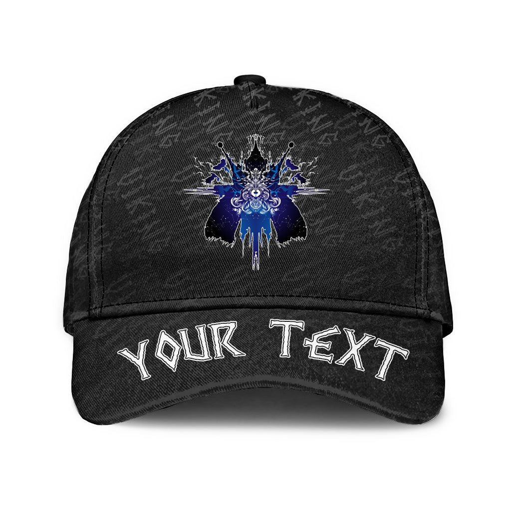 Personalized The Valkyrie At The Starry Sky Through Which Flies Flock Of Birds Classic Cap 3D Baseball Caps Trucker Hats Custom Hats Gifts For Men & Women