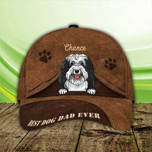 Personalized Tibetan Terrier Hat, Custom Photo Tibetan Terrier 3D Cap Trucker Hats Custom Hats Gifts For Men & Women