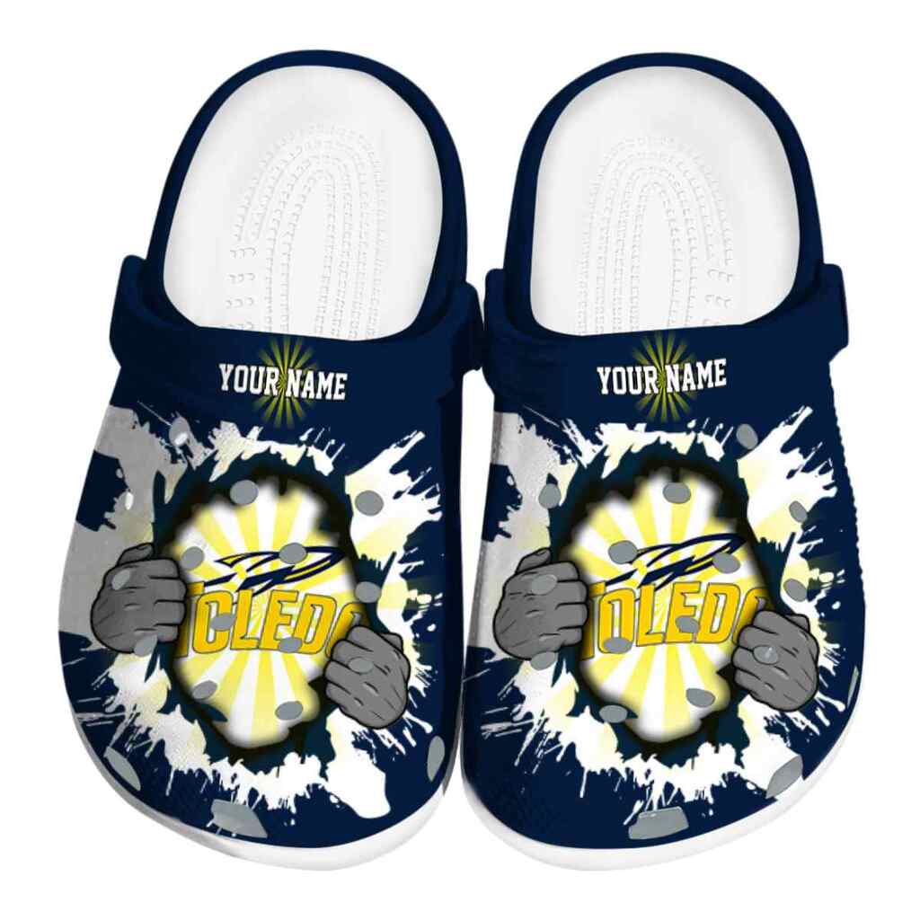 Personalized Toledo Rockets Gripping Hand ClogTVC1801792