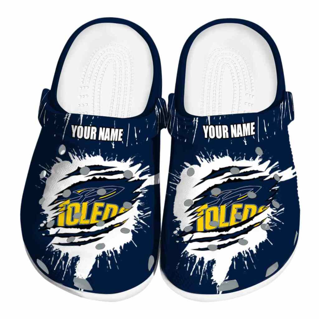 Personalized Toledo Rockets Splash Motif Background ClogTVC1801728
