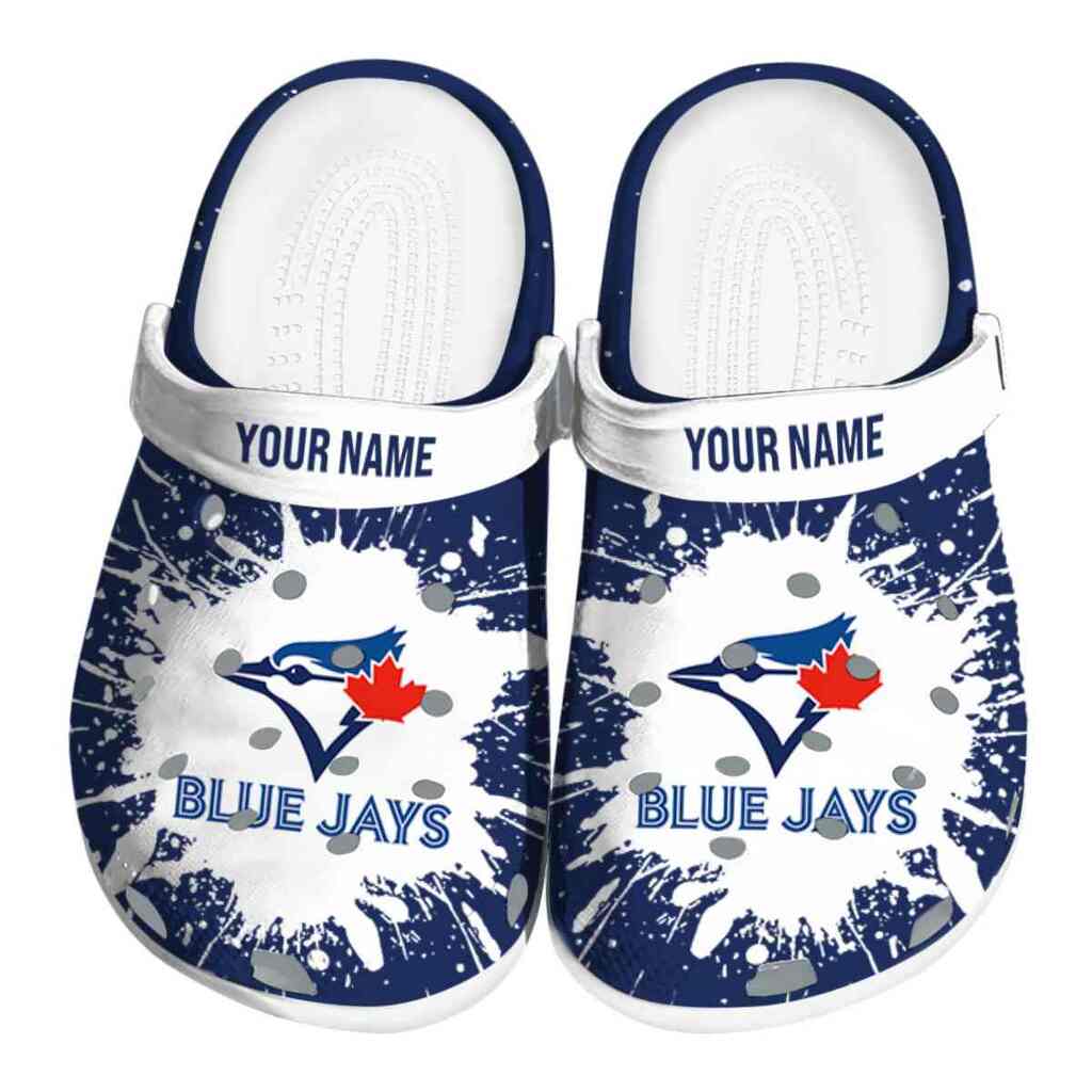 Personalized Toronto Blue Jays Splash Art ClogTVC180158