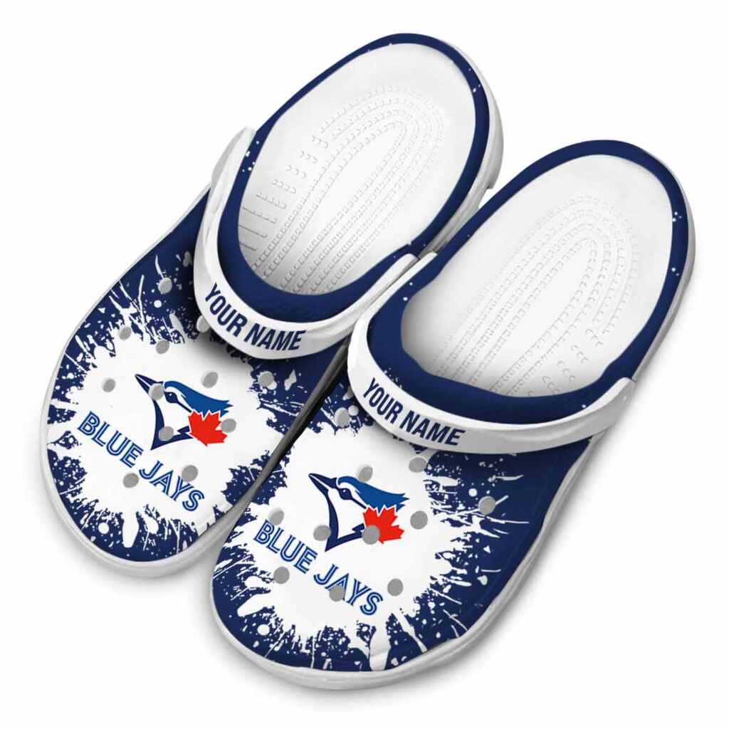 Personalized Toronto Blue Jays Splash Art ClogTVC180158 - Image 4