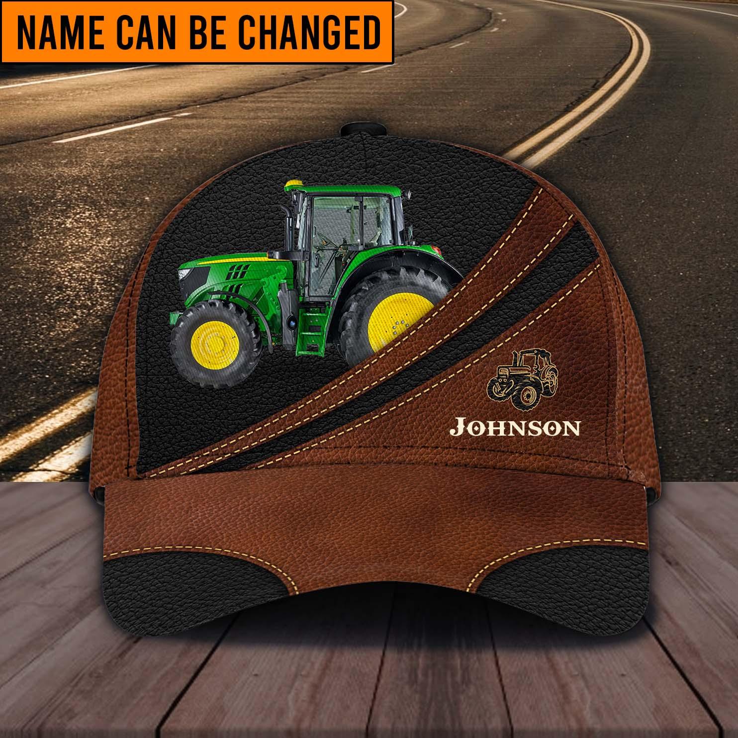 Personalized Tractor Classic Cap, Personalized Gift for Farmers, Cow Lovers, Chicken Lovers Trucker Hats Custom Hats Gifts For Men & Women