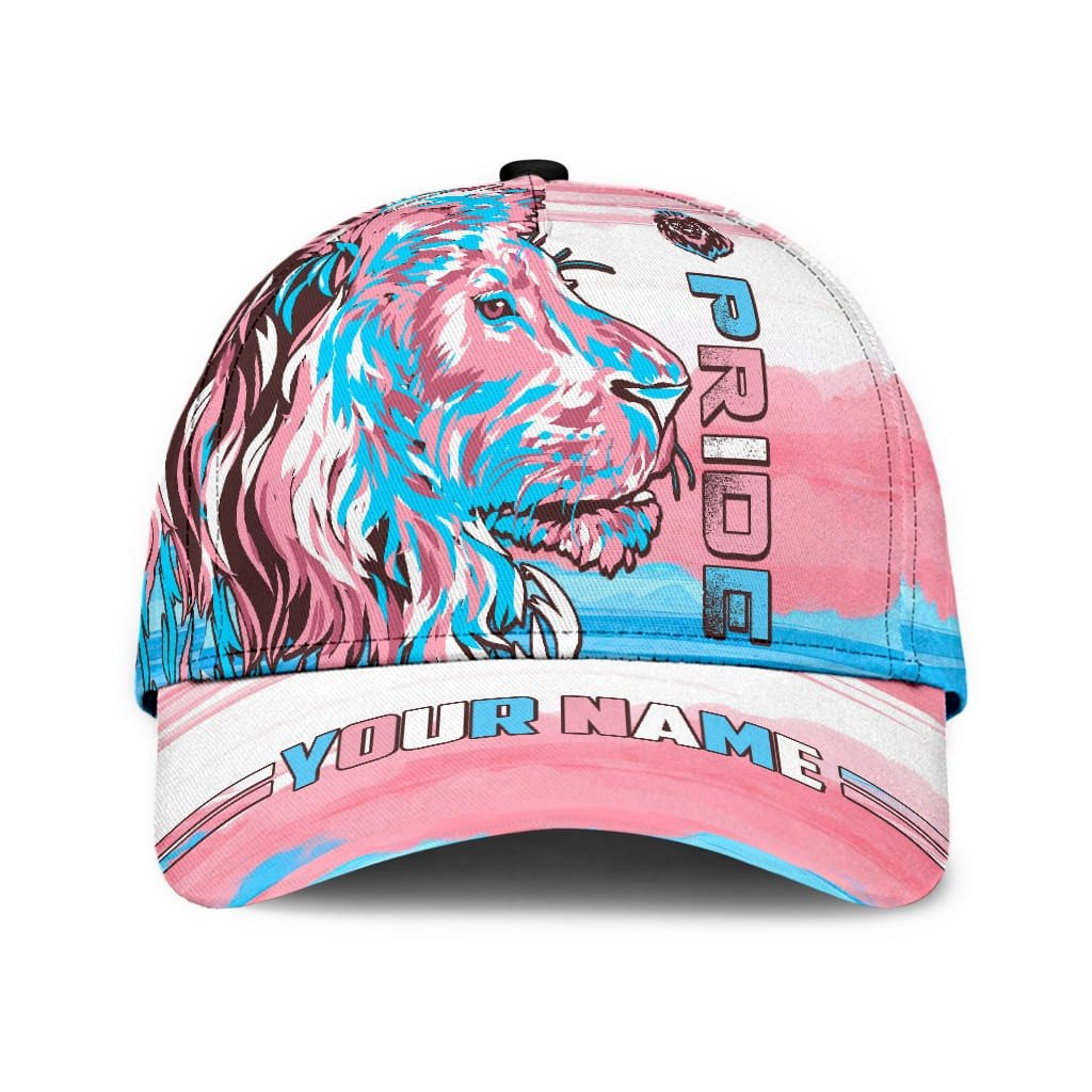 Personalized Transgender LGBT Rainbow Happy Pride Month 2023 Cap for Transgender Hats Trucker Hats Custom Hats Gifts For Men & Women