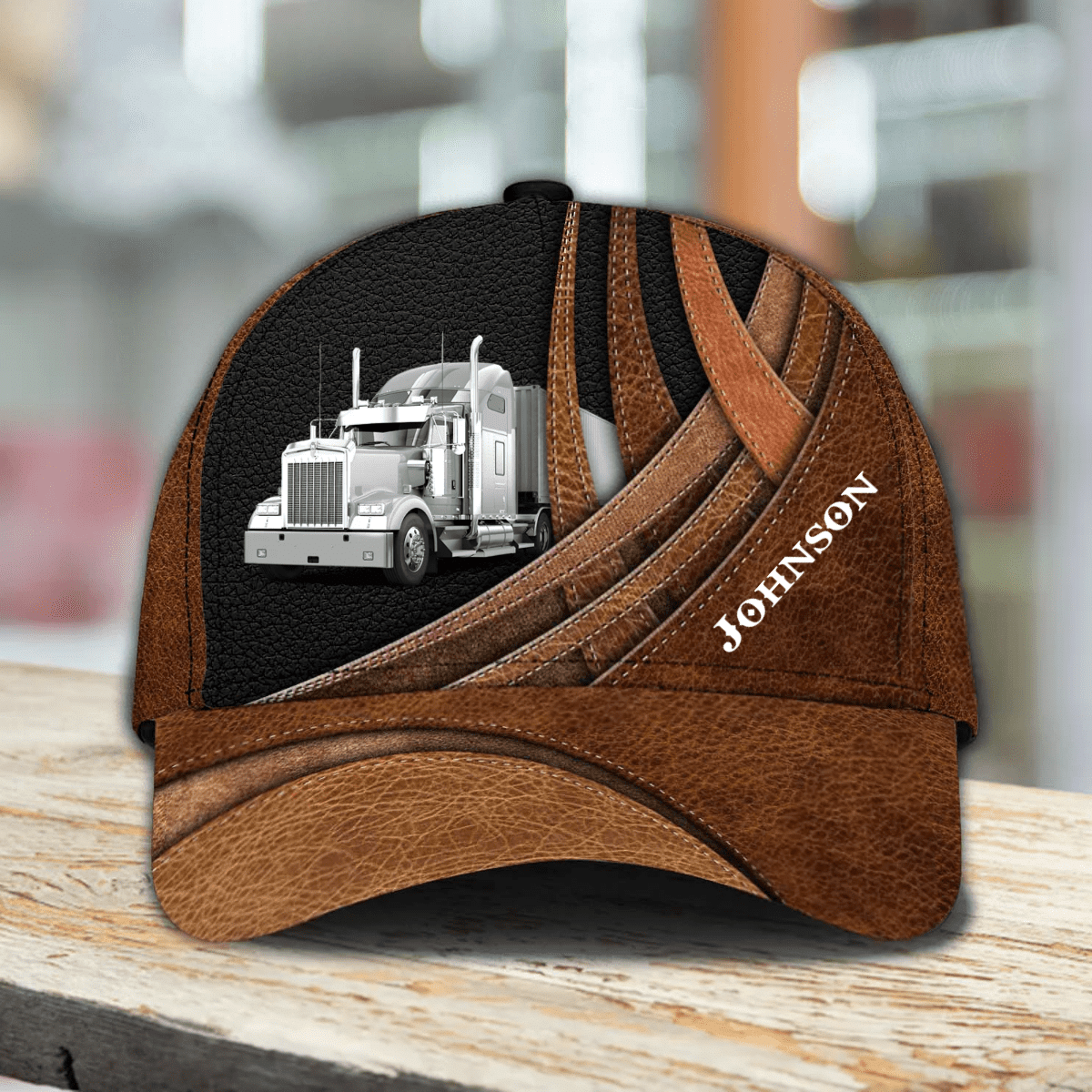 Personalized Truck Driver Cap 3D All Over Prints for Trucker, Gift for Dad Birthday, Father's Day Cap Trucker Hats Custom Hats Gifts For Men & Women