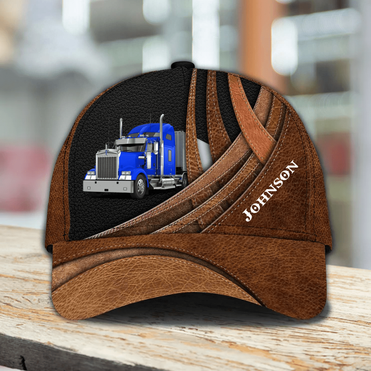 Personalized Truck Driver Cap 3D All Over Prints for Trucker, Gift for Dad Birthday, Father's Day Cap Trucker Hats Custom Hats Gifts For Men & Women
