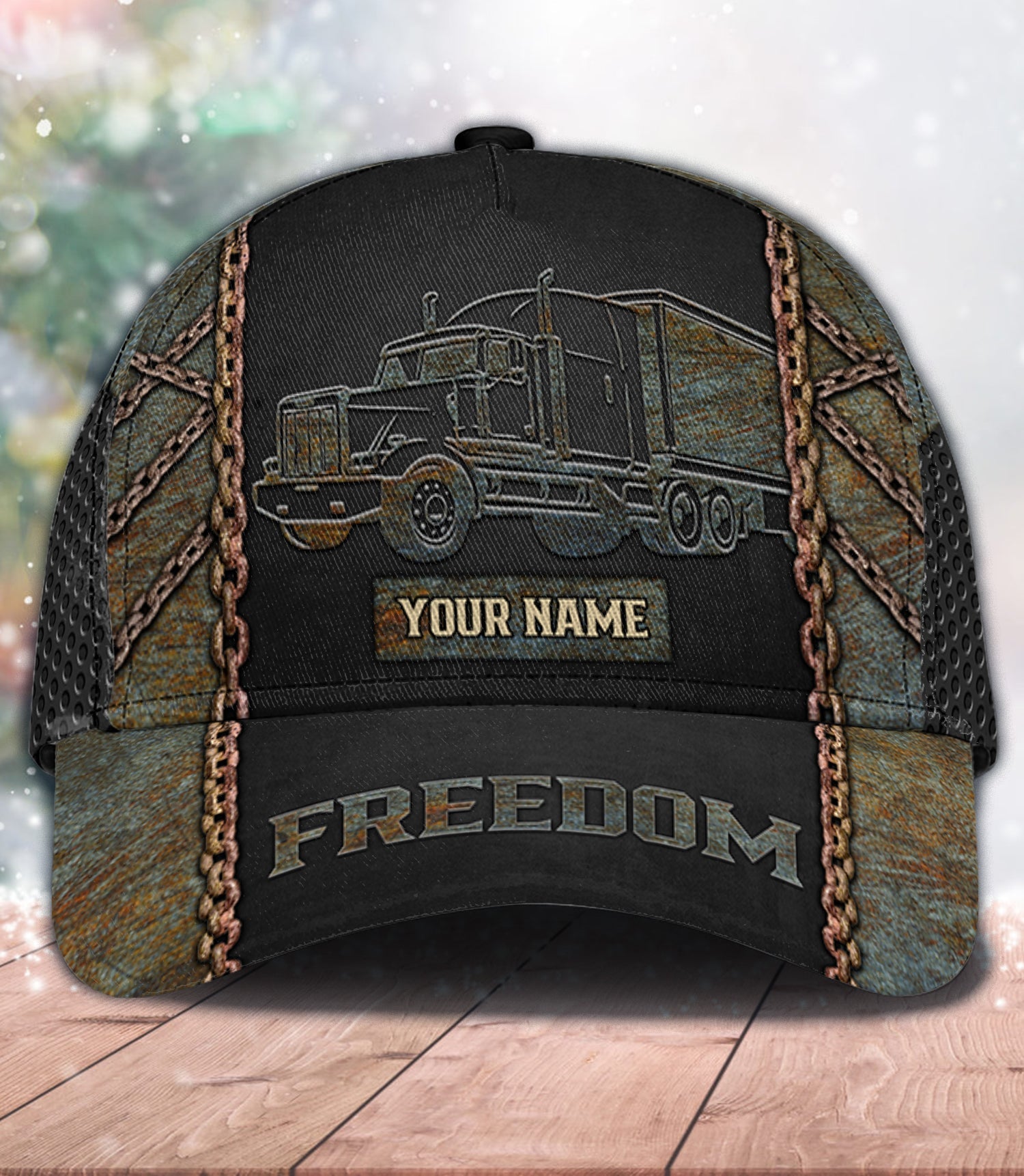 Personalized Trucker Classic Cap, Gift for Truckers Trucker Hats Custom Hats Gifts For Men & Women