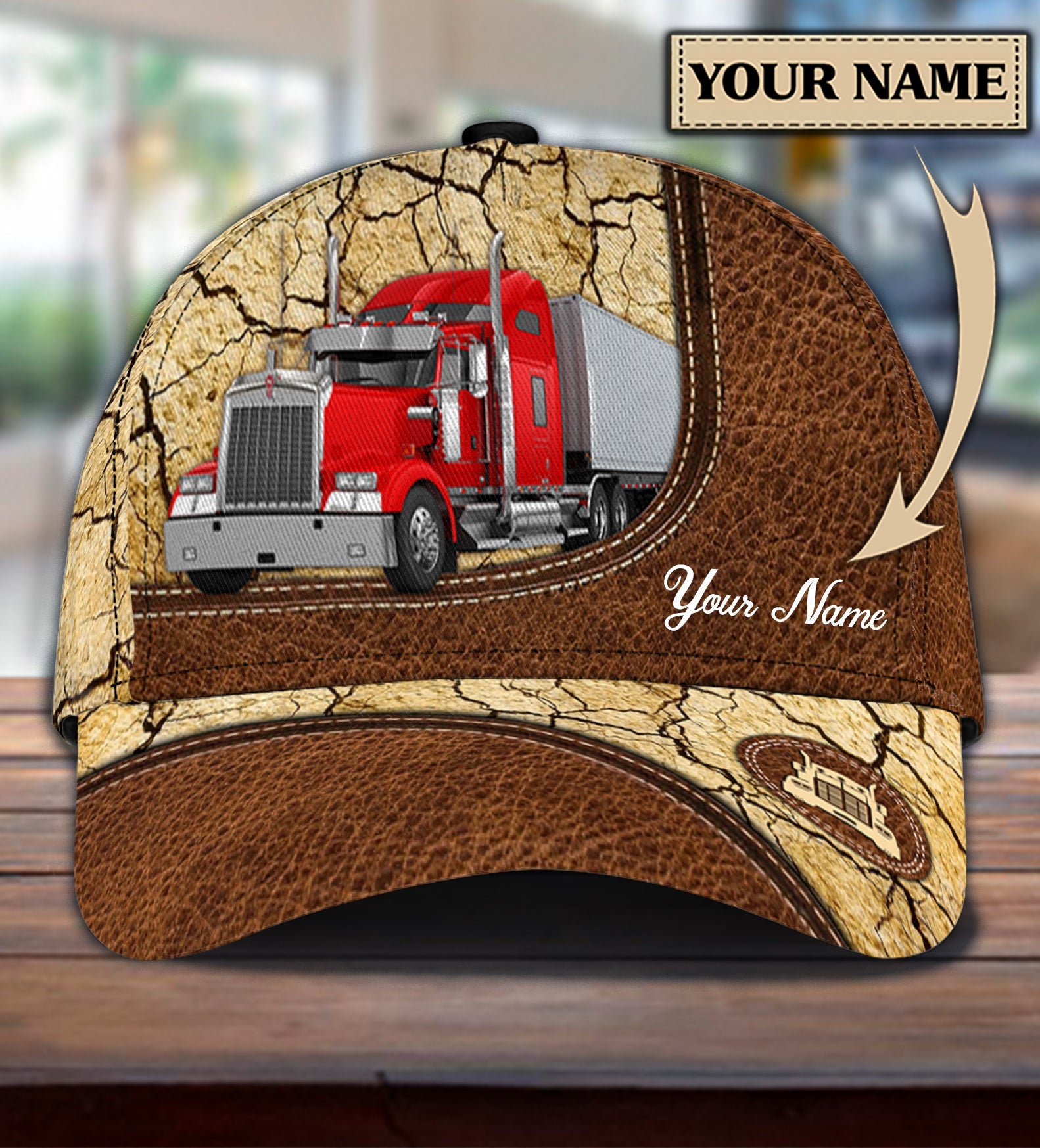 Personalized Trucker Classic Cap, Gift for Truckers Trucker Hats Custom Hats Gifts For Men & Women