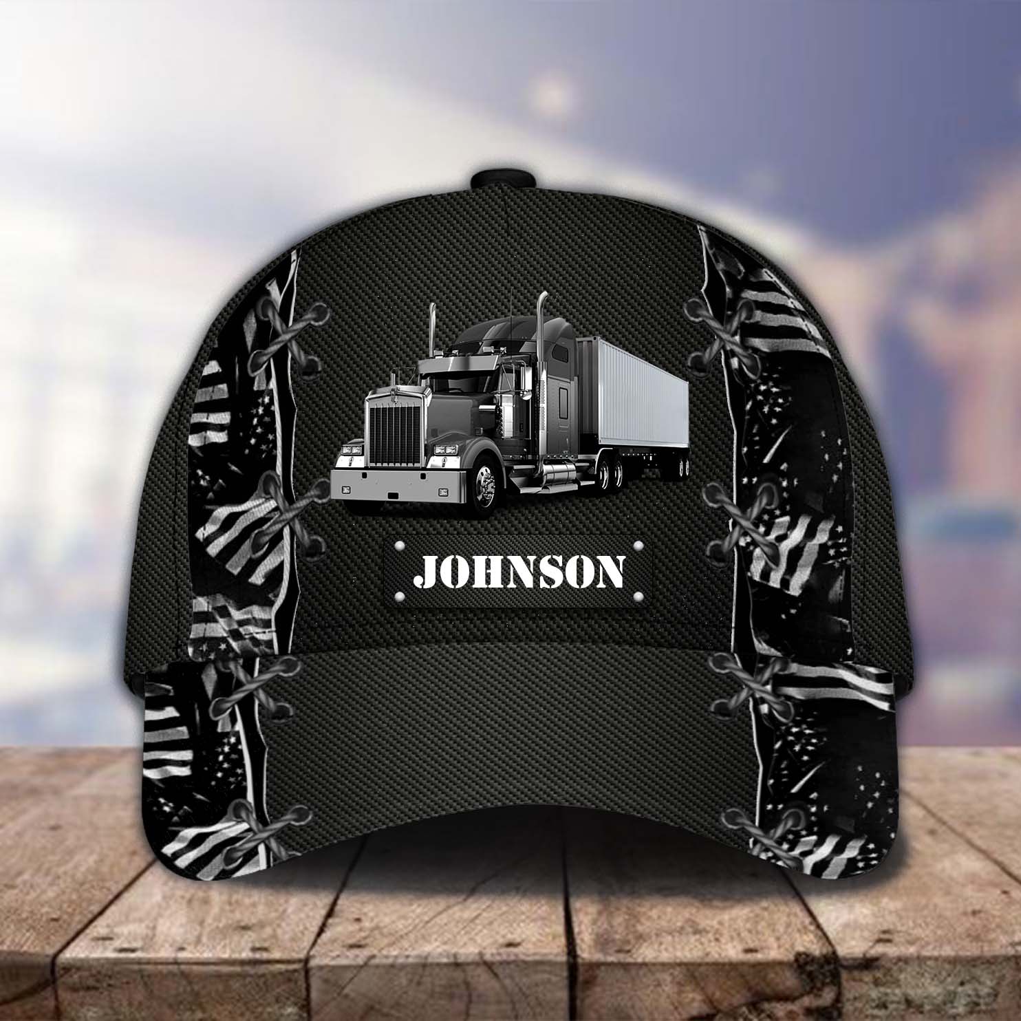 Personalized Trucker Classic Cap, Gift for Truckers Trucker Hats Custom Hats Gifts For Men & Women