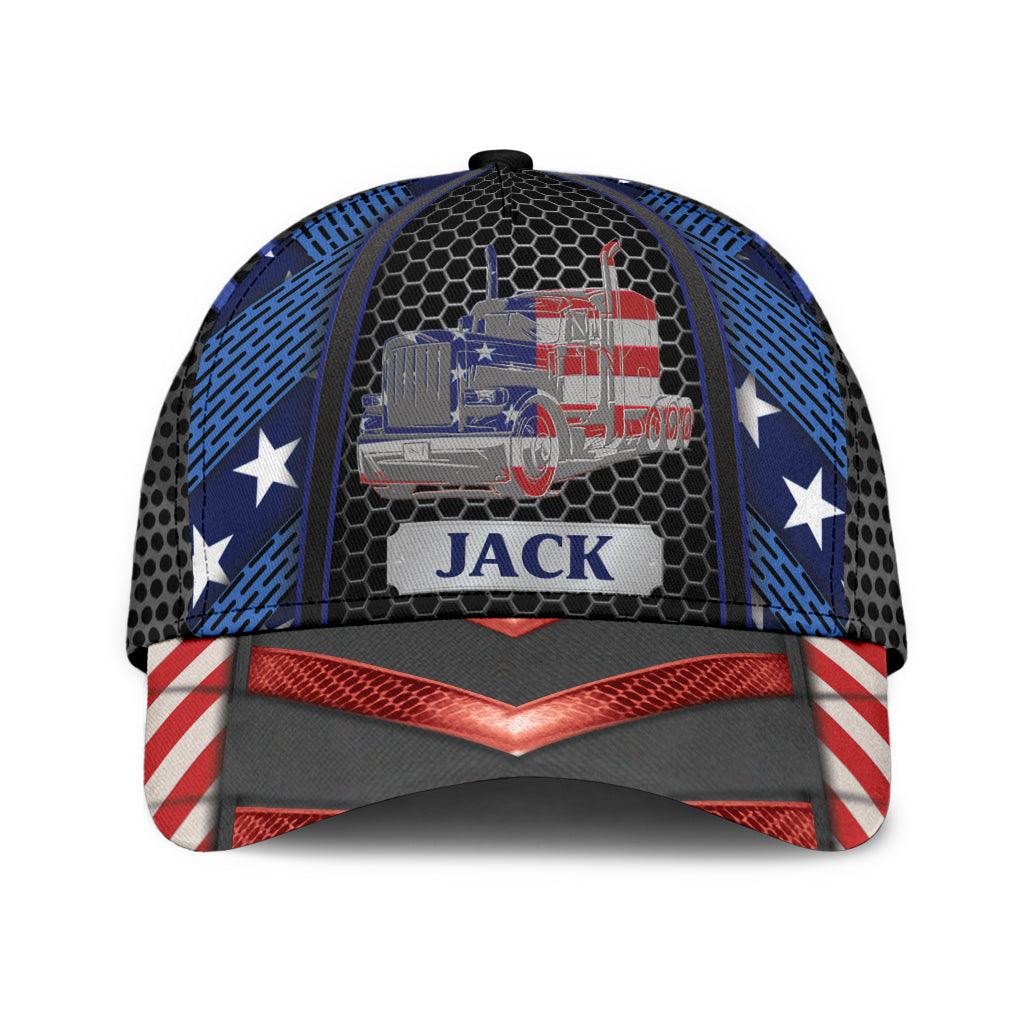 Personalized Trucker Classic Cap, Gift for Truckers Trucker Hats Custom Hats Gifts For Men & Women