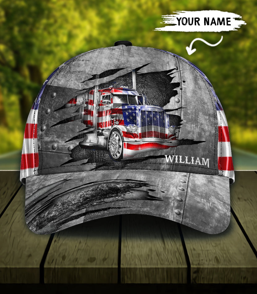 Personalized Trucker Classic Cap, Gift for Truckers Trucker Hats Custom Hats Gifts For Men & Women