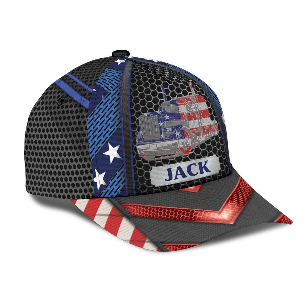 Personalized Trucker Classic Cap, Gift for Truckers Trucker Hats Custom Hats Gifts For Men & Women