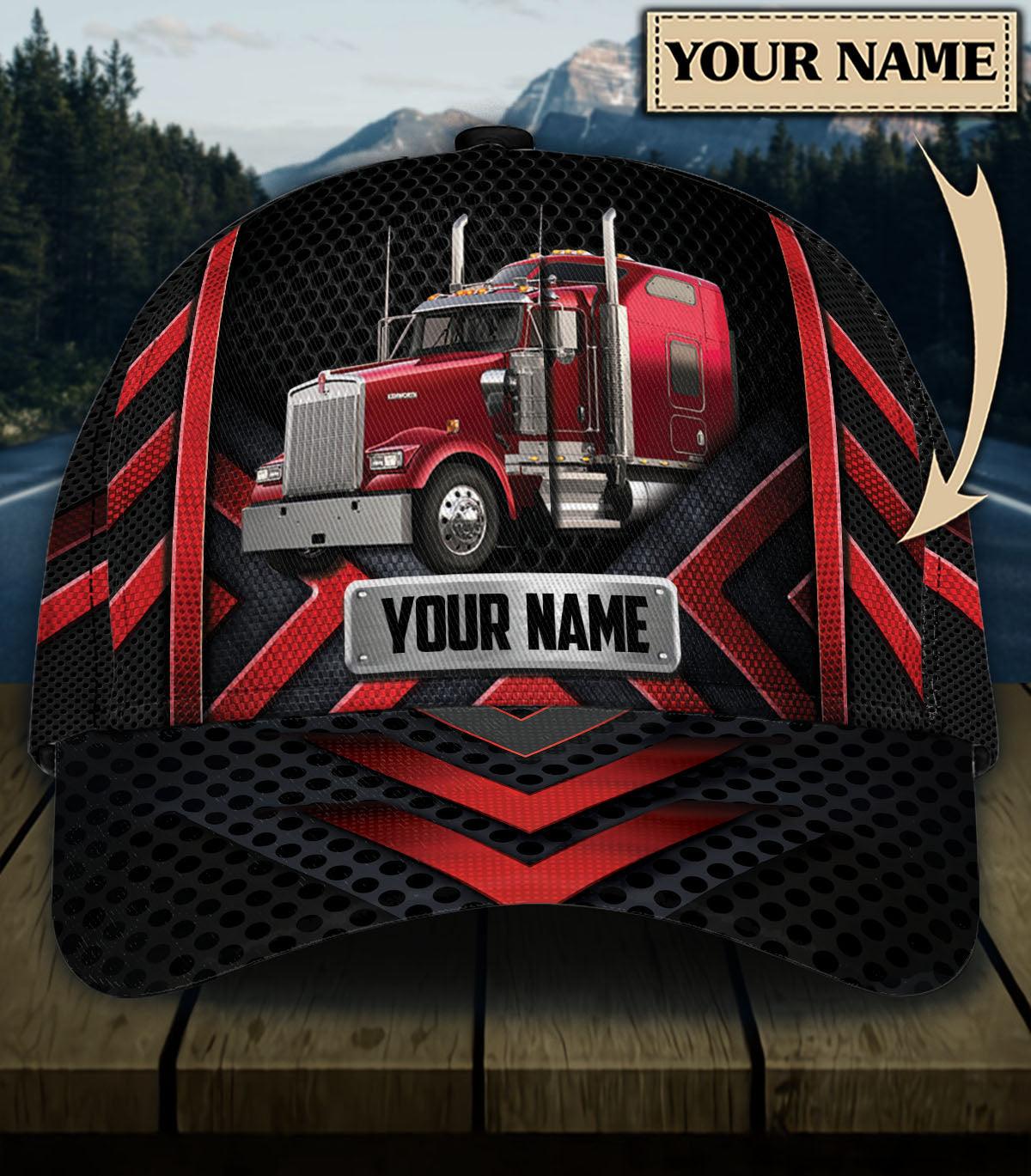 Personalized Trucker Classic Cap, Gift for Truckers Trucker Hats Custom Hats Gifts For Men & Women